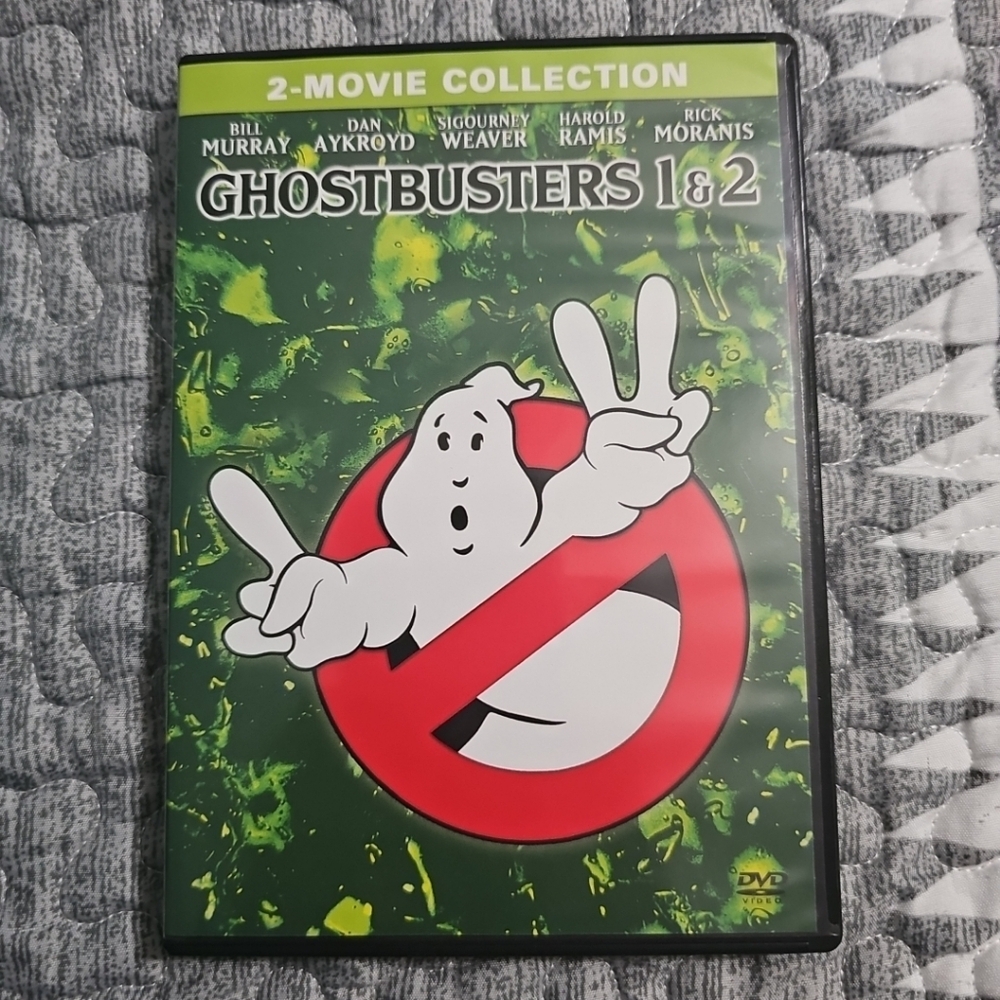 Ghostbusters 1 & 2 DVD 2-Movie Collection 1984 1989 Bill Murray Dan Aykroyd‎